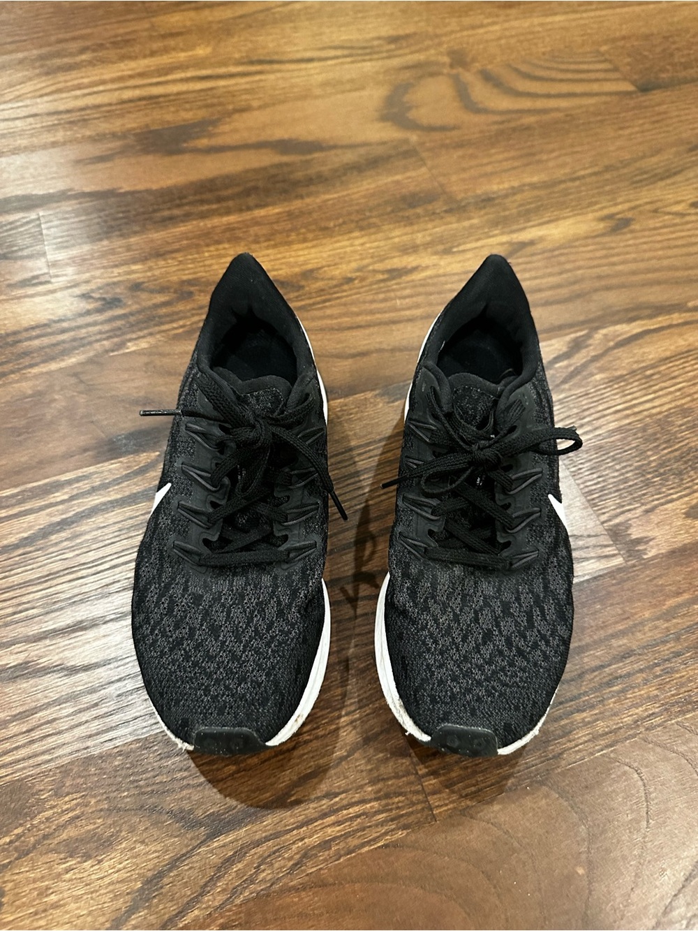 Nike zoom Black Women's Running Shoes - Lightweight Knit Sneakers